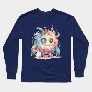 Whimsical Monster Long Sleeve T-Shirt